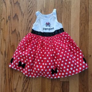 Disneyland‎ Disney Parks Minnie Mouse Polka Dot Dress 18m